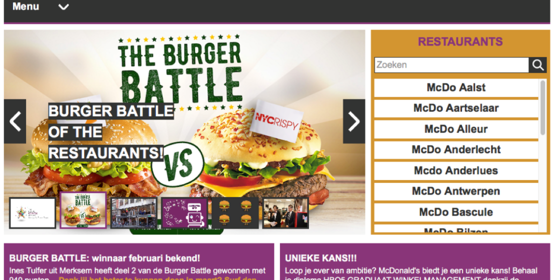 Blog: McDonald’s gaat digitaal met online platform McDo4Me
