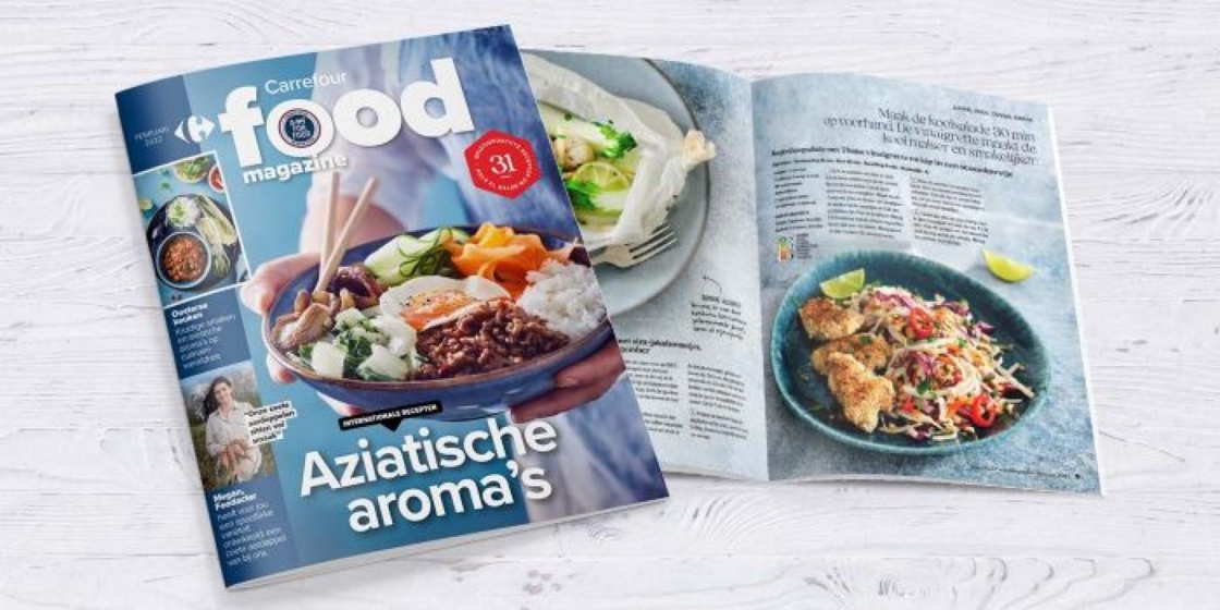 Blog: Klanten smaken nieuwe Carrefour Food Magazine